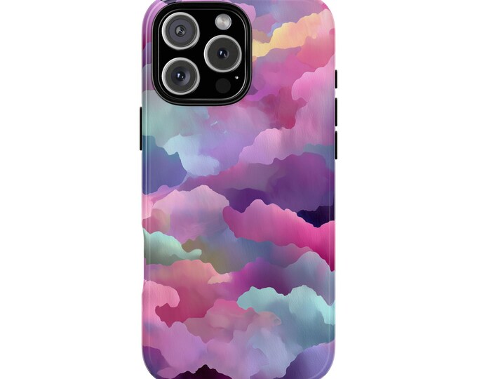 Pink Mint Pastel Lavender Camo Phone Case: iPhone, Galaxy, Pixel - Lifetime Warranty