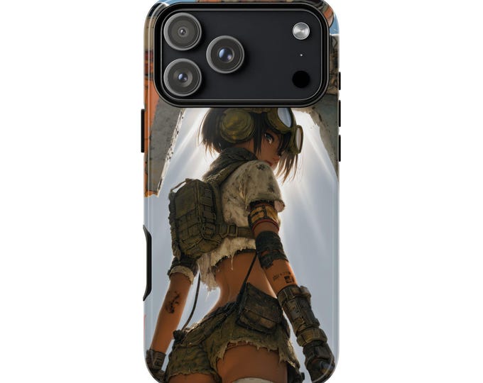 Mech Pilot Anime Girl Phone Case: iPhone, Galaxy, Pixel - Lifetime Warranty