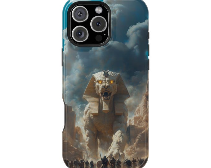 Egypt Sphinx Lion Mythology Phone Case: iPhone, Galaxy, Pixel - Lifetime Warranty