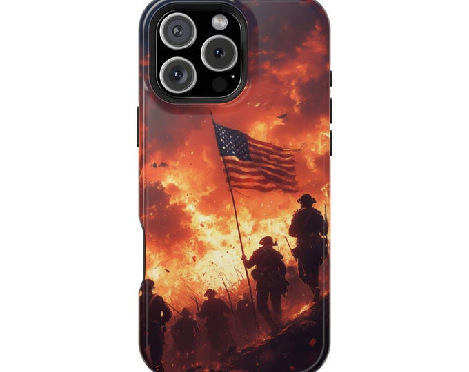 Battle of Saratoga American Revolutionary War Phone Case: iPhone, Galaxy, Pixel - Lifetime Warranty