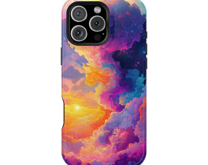 Sunset Dreamlike Clouds Sky Phone Case: iPhone, Galaxy, Pixel - Lifetime Warranty