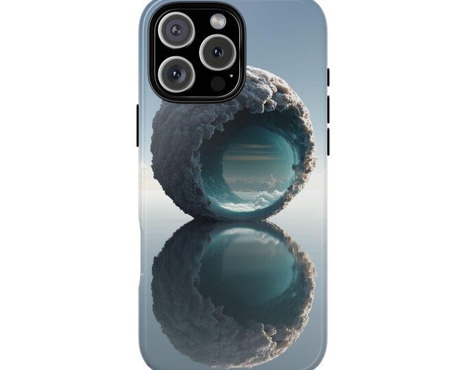 Sky Gateway Orb Mystic Sphere Clouds Phone Case: Tough Cover for iPhone (MagSafe Compatible), Samsung Galaxy, Pixel