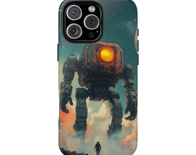 Mech Robot Abstract Art Machine Android Phone Case: iPhone, Galaxy, Pixel - Lifetime Warranty