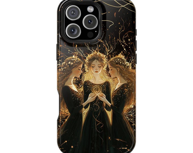 Moirai Three Sisters of Fate Mythology Phone Case: iPhone, Galaxy, Pixel - Lifetime Warranty