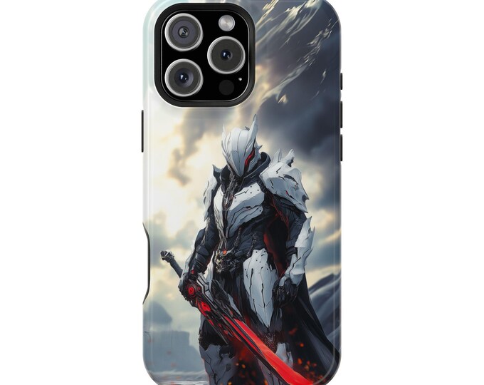 Cyber Warrior Mech Armor Phone Case: iPhone, Galaxy, Pixel - Lifetime Warranty