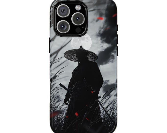 Hyper Shadows Samurai Warrior Phone Case: iPhone, Galaxy, Pixel - Lifetime Warranty