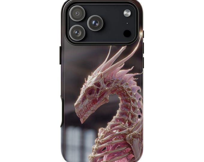 Dragon Crystalline Skeleton Phone Case for iPhone | Samsung Galaxy | Google Pixel