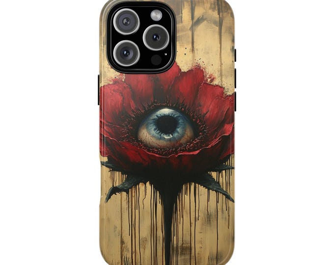 Dali Flower Eyeball Drippy Floral Eye Phone Case for iPhone | Samsung Galaxy | Google Pixel