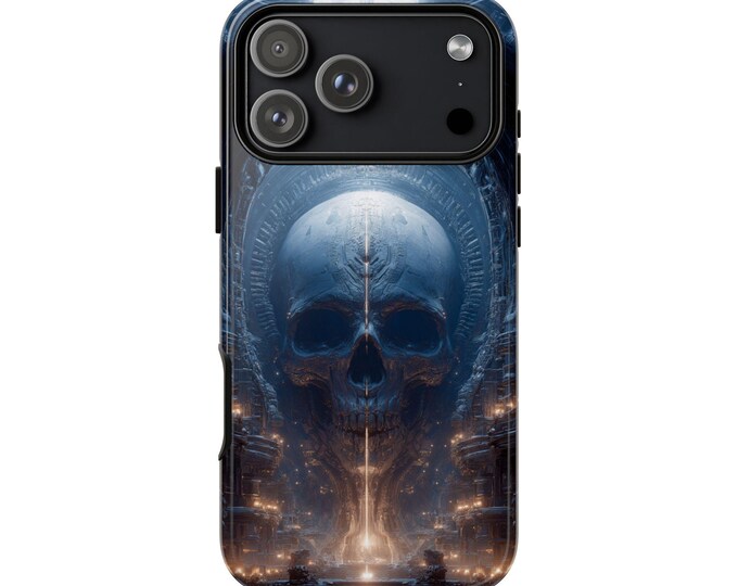 Skull Ritual Ancient Altar Phone Case: iPhone, Galaxy, Pixel - Lifetime Warranty