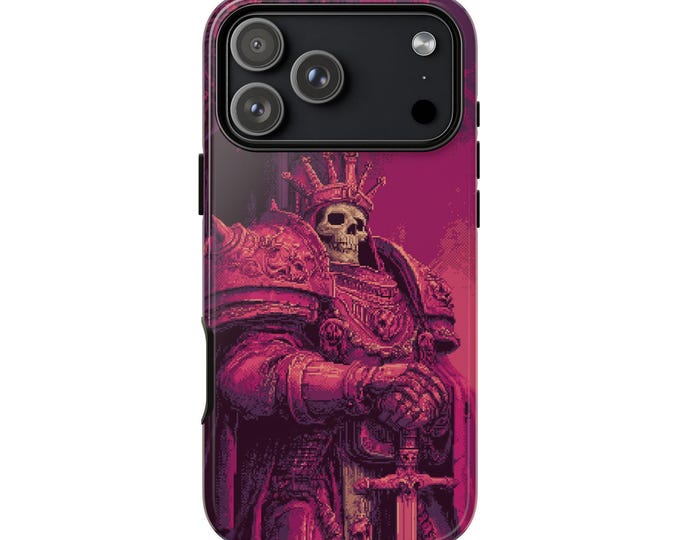 Imperial Knight 8-Bit Art Phone Case: iPhone, Galaxy, Pixel - Lifetime Warranty