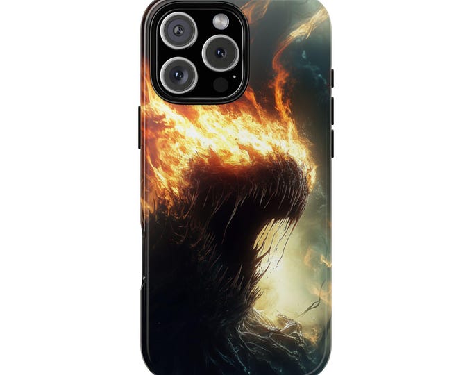 Horror Beast Inferno Monster Abyss Creature Phone Case: iPhone, Galaxy, Pixel - Lifetime Warranty