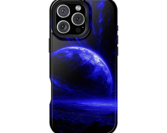 Blue Planet Galactic Deep Space Phone Case: iPhone, Galaxy, Pixel - Lifetime Warranty