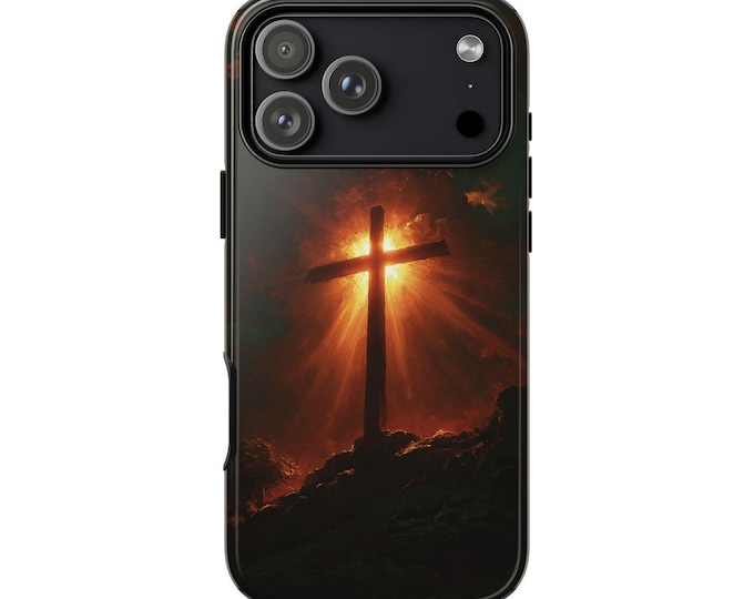 Holy Cross Light Rays Faith Phone Case for iPhone | Samsung Galaxy | Google Pixel