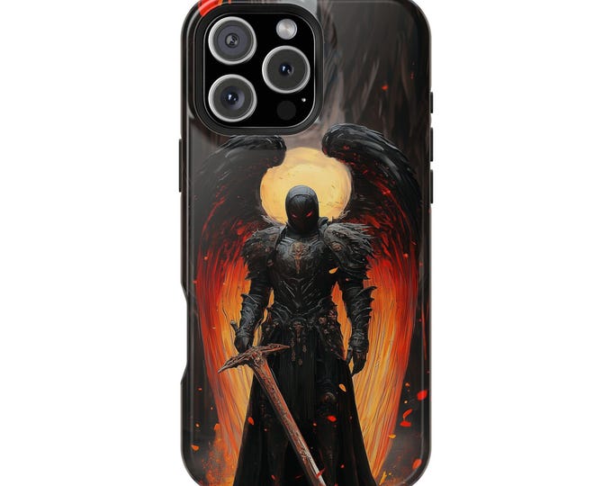 Knight Arch Angel Warrior Phone Case: iPhone, Galaxy, Pixel - Lifetime Warranty
