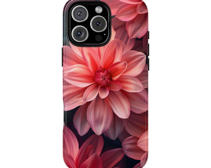 Pink Dahlia Flower Bloom Phone Case for iPhone | Samsung Galaxy | Google Pixel