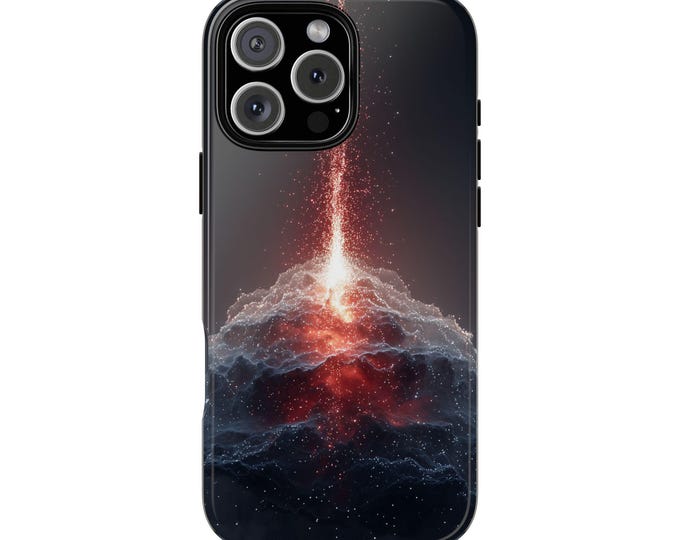 Star Nebula Synth Waves Creation Abstract Phone Case: iPhone, Galaxy, Pixel - Lifetime Warranty