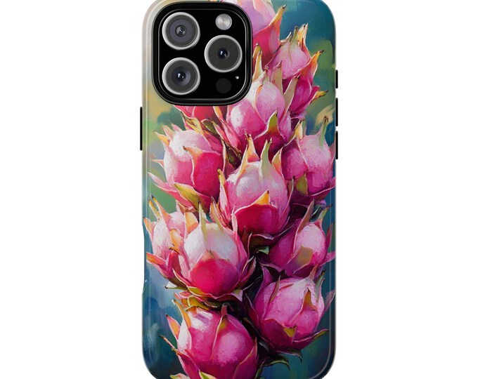 Pitaya Dragon Fruit Pink Tree Phone Case: iPhone, Galaxy, Pixel - Lifetime Warranty