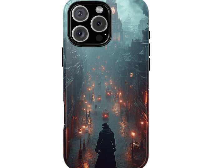 Jack The Ripper London Night Phone Case for iPhone, Galaxy, Pixel - Lifetime Warranty