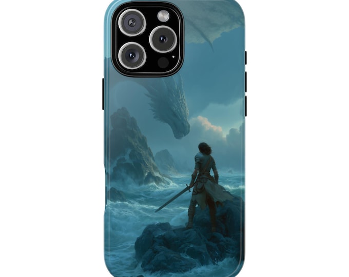 Sea Dragon Serpent Ocean Warrior Battle Phone Case: iPhone, Galaxy, Pixel - Lifetime Warranty