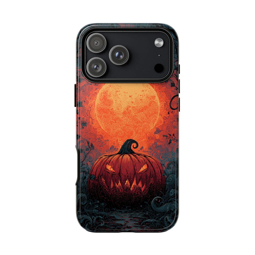 Halloween Jack O Lantern Horror Phone Case for Iphone, Galaxy, Pixel ...