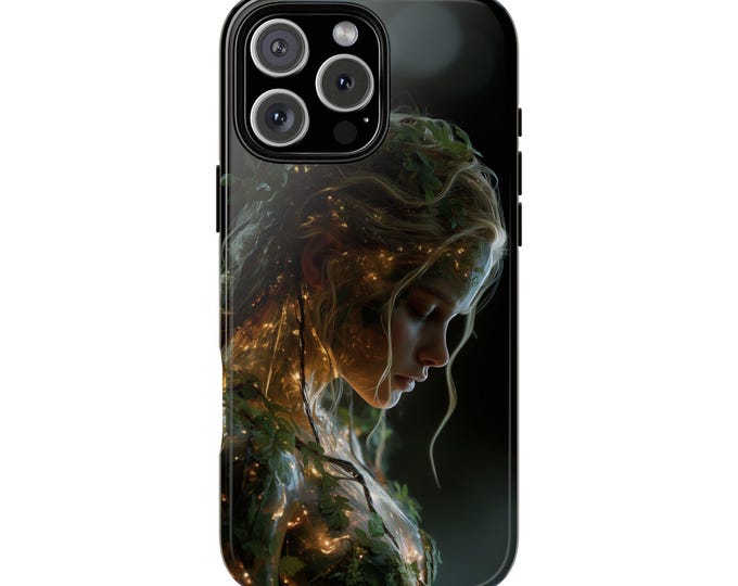 Forest Nymph Girl Woods Spirit Phone Case: iPhone, Galaxy, Pixel - Lifetime Warranty