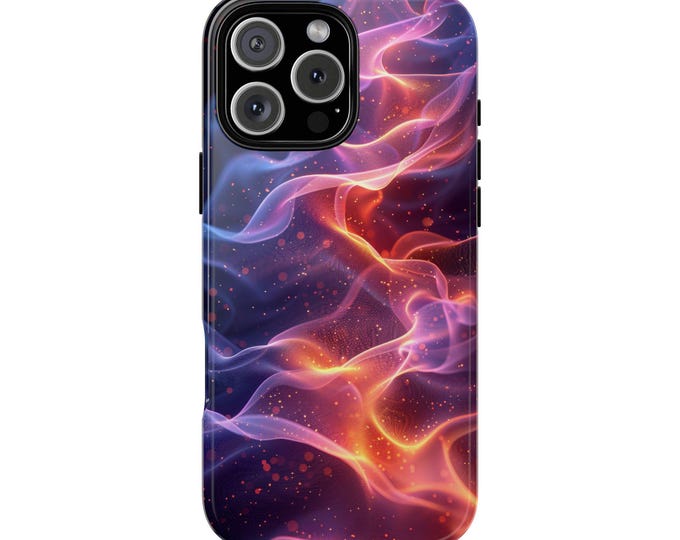 Pulse Waves Neon Aura Spectrum Phone Case: iPhone, Galaxy, Pixel - Lifetime Warranty