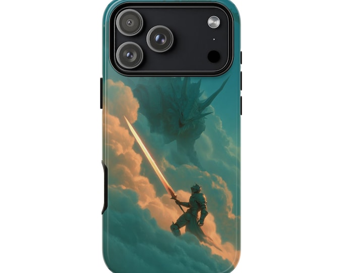 Mecha Knight Kaiju Dragon Titan Phone Case: iPhone, Galaxy, Pixel - Lifetime Warranty