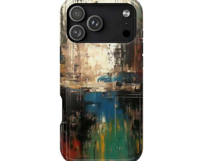 Dusk Reflections Urban Abstract Art Phone Case: iPhone, Samsung Galaxy, Pixel - Lifetime Warranty