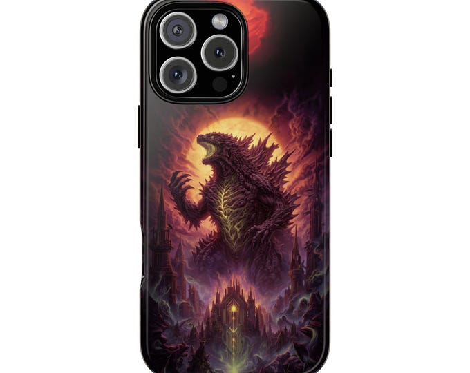 Kaiju Citadel City Monster Attack Phone Case: iPhone, Galaxy, Pixel - Lifetime Warranty
