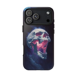 Horrifying Skull Smoky Darkness Case • Lifetime Warranty