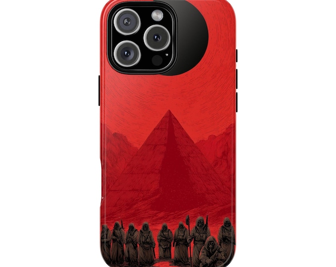 Nomad Gas Mask Black Moon Ritual Phone Case: iPhone, Galaxy, Pixel - Lifetime Warranty