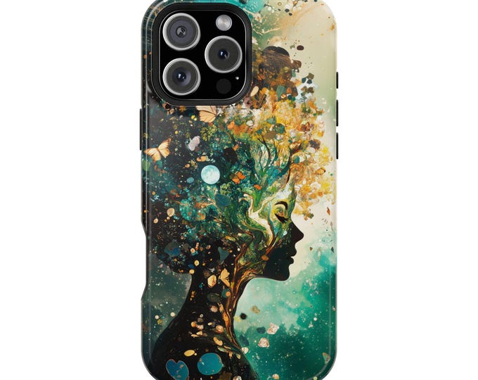 Ethereal Floral Woman Garden Nature Flowers Phone Case: iPhone, Galaxy, Pixel - Lifetime Warranty