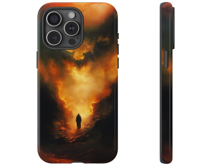 Last Battle God vs Devil Phone Case: iPhone, Galaxy, Pixel - Magsafe Wireless Charging