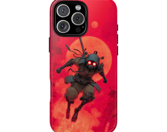 Exosuit Ninja Lone Warrior Wasteland Phone Case: iPhone, Galaxy, Pixel - Lifetime Warranty
