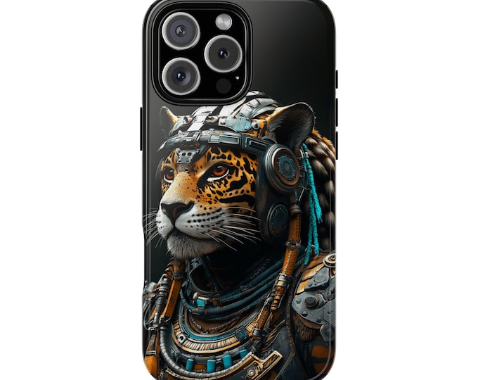 Aztec Jaguar Warrior Mexico Armor Phone Case: iPhone, Galaxy, Pixel - Lifetime Warranty