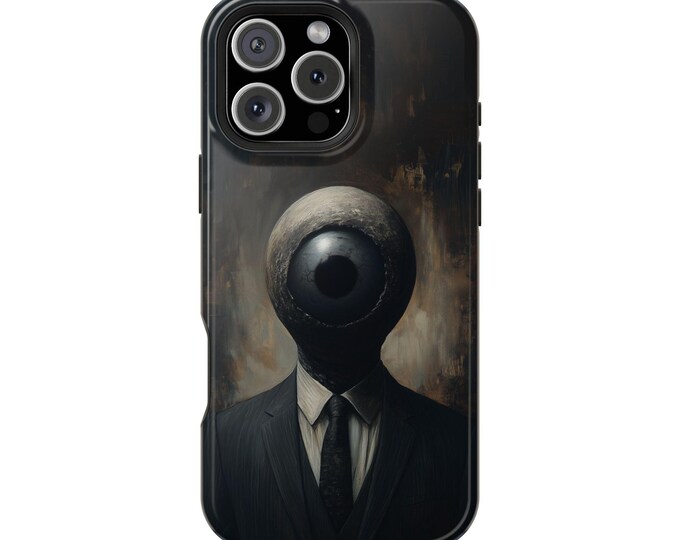 Eye Suit Oil Painting Eyeball Phone Case: iPhone, Galaxy, Pixel - Lifetime Warranty