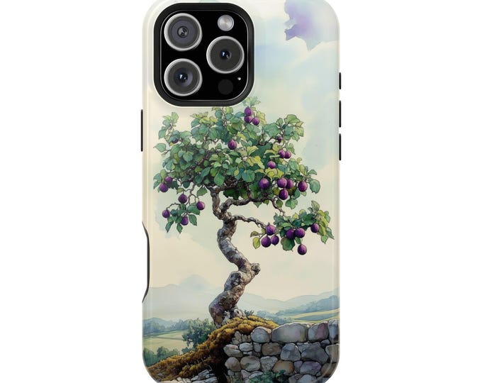 Fig Tree Lush Leaves Watercolor Ink Phone Case for iPhone | Samsung Galaxy | Google Pixel