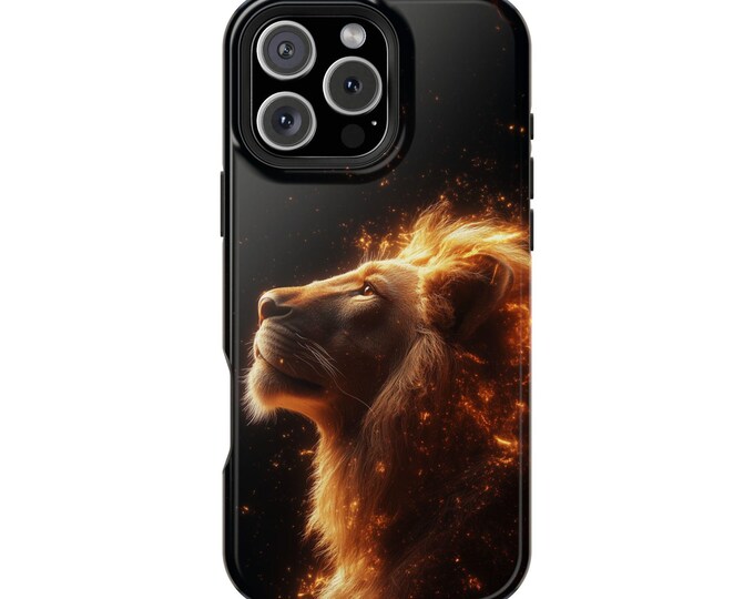 Eternal Lion Spark Phone Case: iPhone, Galaxy, Pixel - Lifetime Warranty