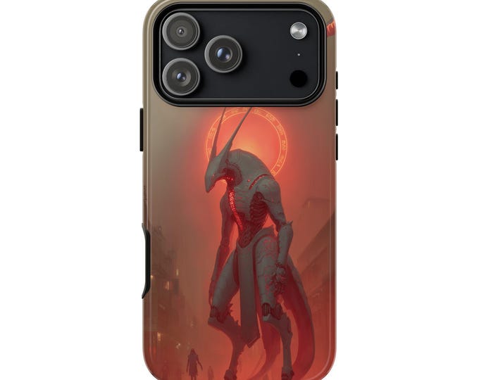 Harbinger of War Alien Invader Phone Case: iPhone, Galaxy, Pixel - Lifetime Warranty