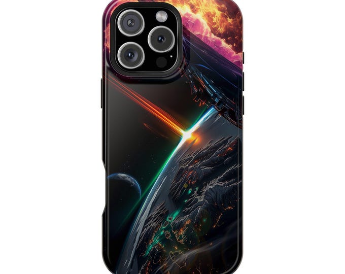 Planets Deep Space Sci-Fi Universe Phone Case: iPhone, Galaxy, Pixel - Lifetime Warranty