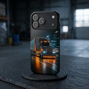 Truck Semi Phone Case - Etsy