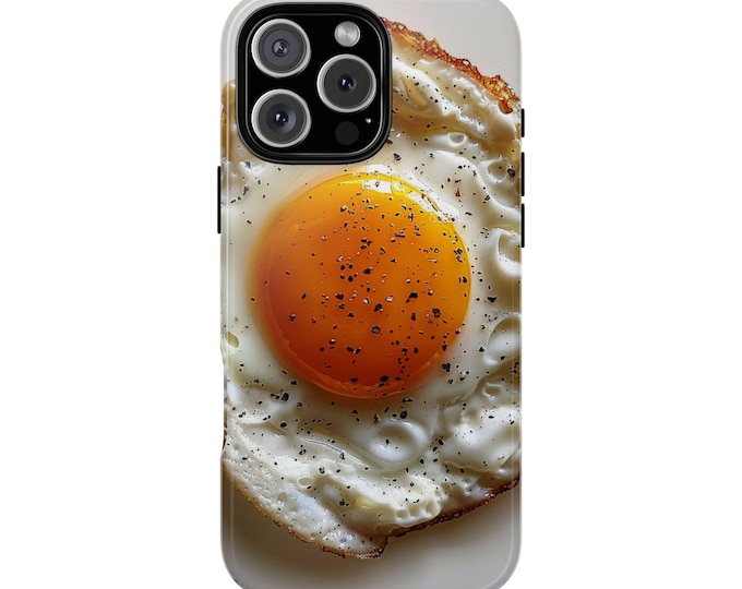 Fried Egg Sunny Side Up Phone Case: iPhone, Galaxy, Pixel - Lifetime Warranty
