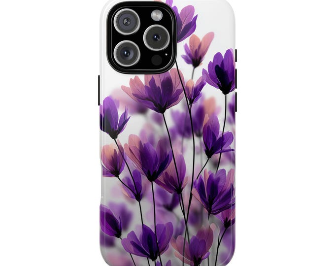 Lavender Purple Flower Bouquet Floral Phone Case for iPhone | Samsung Galaxy | Google Pixel