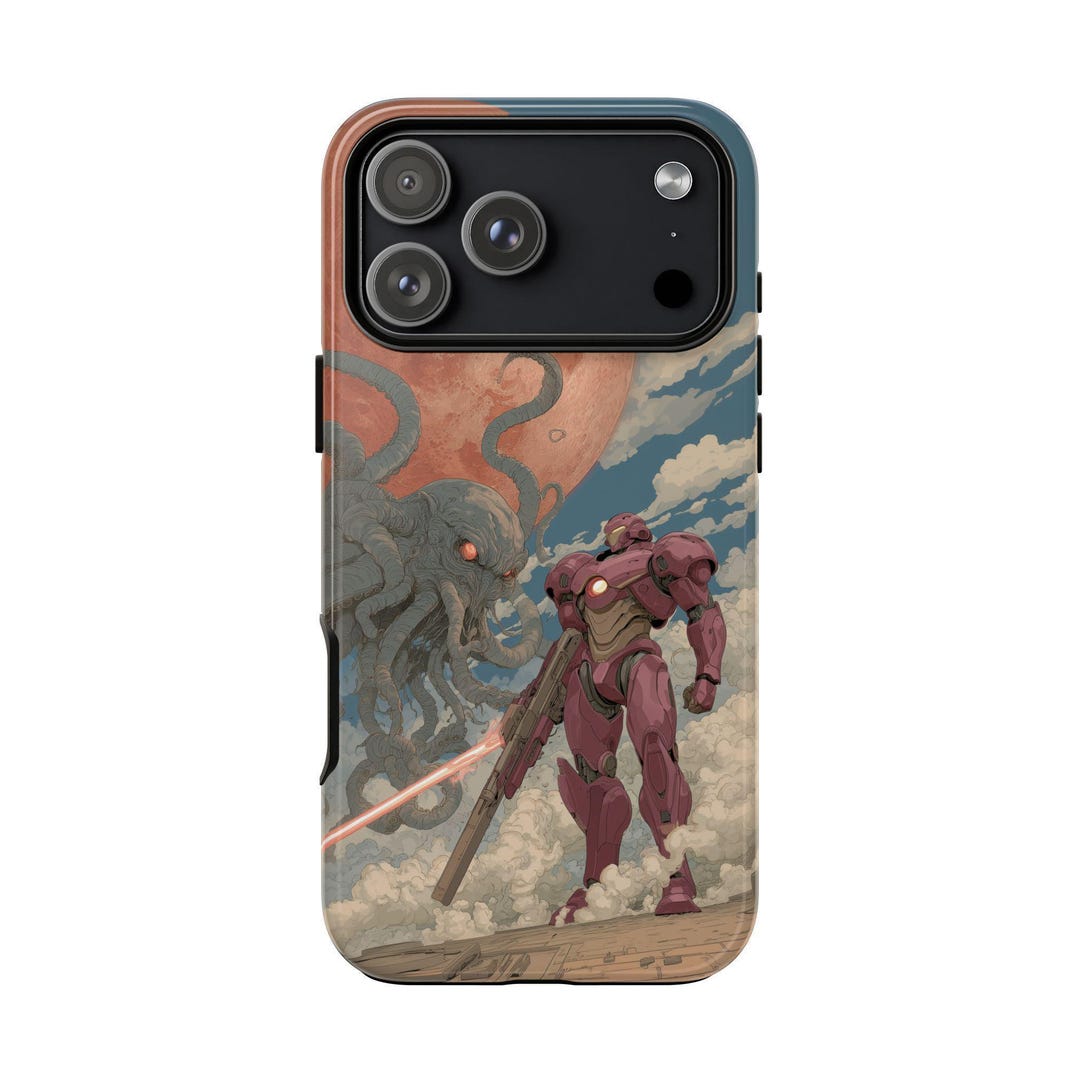 Sentinel Octopus Mech Sentinel Octopus Monster Phone Case: Iphone, Galaxy, Pixel ...