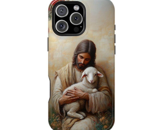 Jesus Christ Lamb of God Phone Case: iPhone, Galaxy, Pixel - Lifetime Warranty