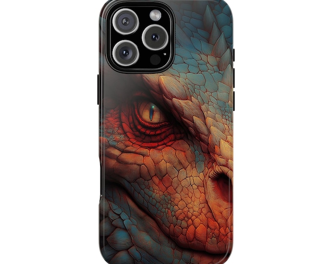 Dragon Gaze Armor Scales Close-Up Phone Case for iPhone | Samsung Galaxy | Google Pixel