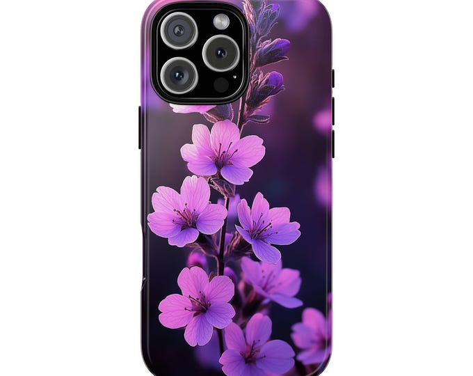 Vibrant Purple Blossom Flowers Phone Case for iPhone | Samsung Galaxy | Google Pixel