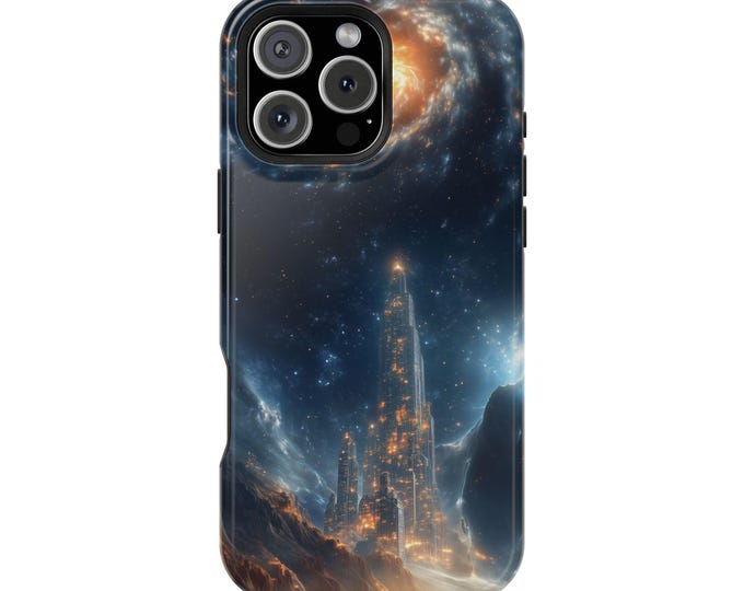Sublime Frontier of the Stars Citadel Phone Case: iPhone, Galaxy, Pixel - Lifetime Warranty