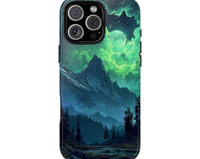 Green Mountain Peaks Wilderness Phone Case: iPhone, Galaxy, Pixel - Lifetime Warranty