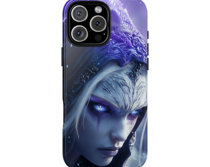 Purple Hood Ranger Warrior Girl Phone Case: iPhone, Galaxy, Pixel - Lifetime Warranty